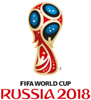 FIFA World Cup 2018 logo (via Wikipedia)