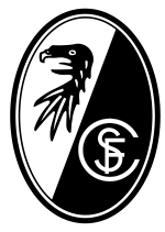 SC Freiburg badge (via Wikipedia)